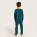 Juniors Printed Long Sleeve T-shirt and Pyjama - Set of 2-Nightwear-thumbnail-6