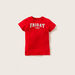 Juniors Printed Crew Neck T-shirt and Pyjama Set-Pyjama Sets-thumbnail-3