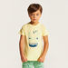 Juniors Graphic Print T-shirt and Shorts Set-Nightwear-thumbnailMobile-2