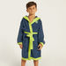 Juniors Textured Bathrobe with Hood and Belt Tie-Ups-Towels and Flannels-thumbnailMobile-1