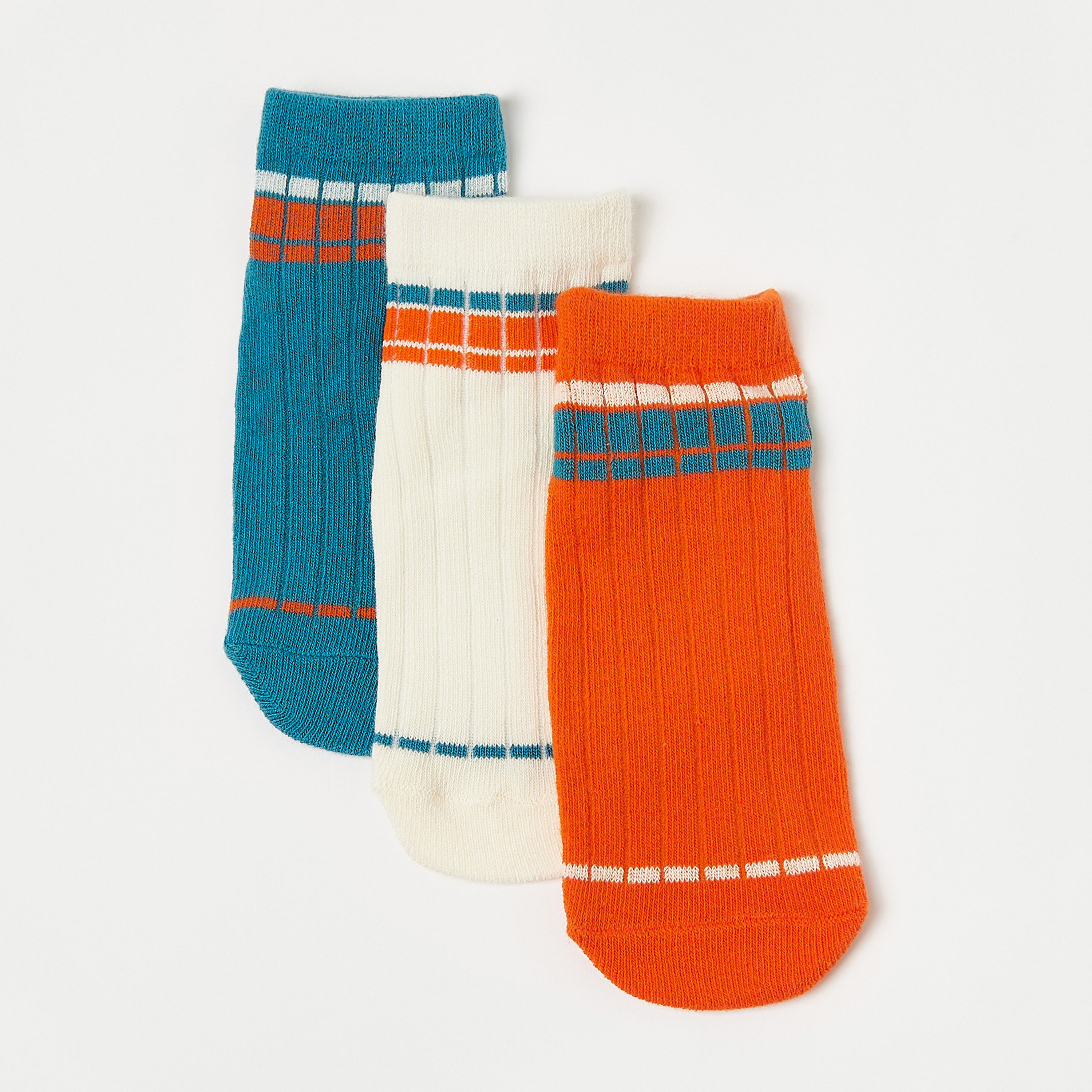 Juniors Textured Socks - Set of 3-boys-accessories-socks-image-2