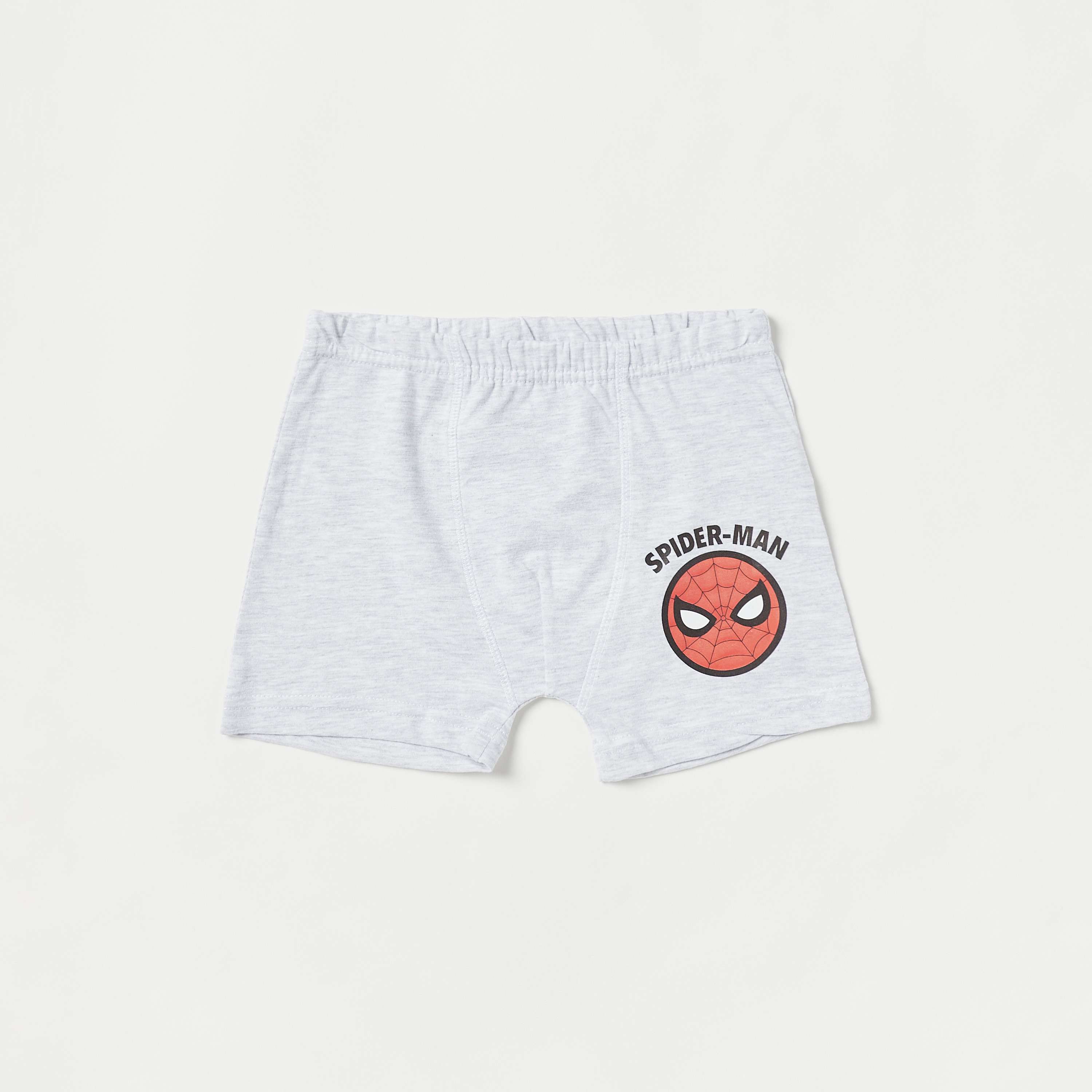 سراويل بوكسر داخلية بخصر مطّاطي وطبعات سبايدرمان - طقم من 3 قطع-boys-clothing-innerwear-boxersandbriefs-image-4