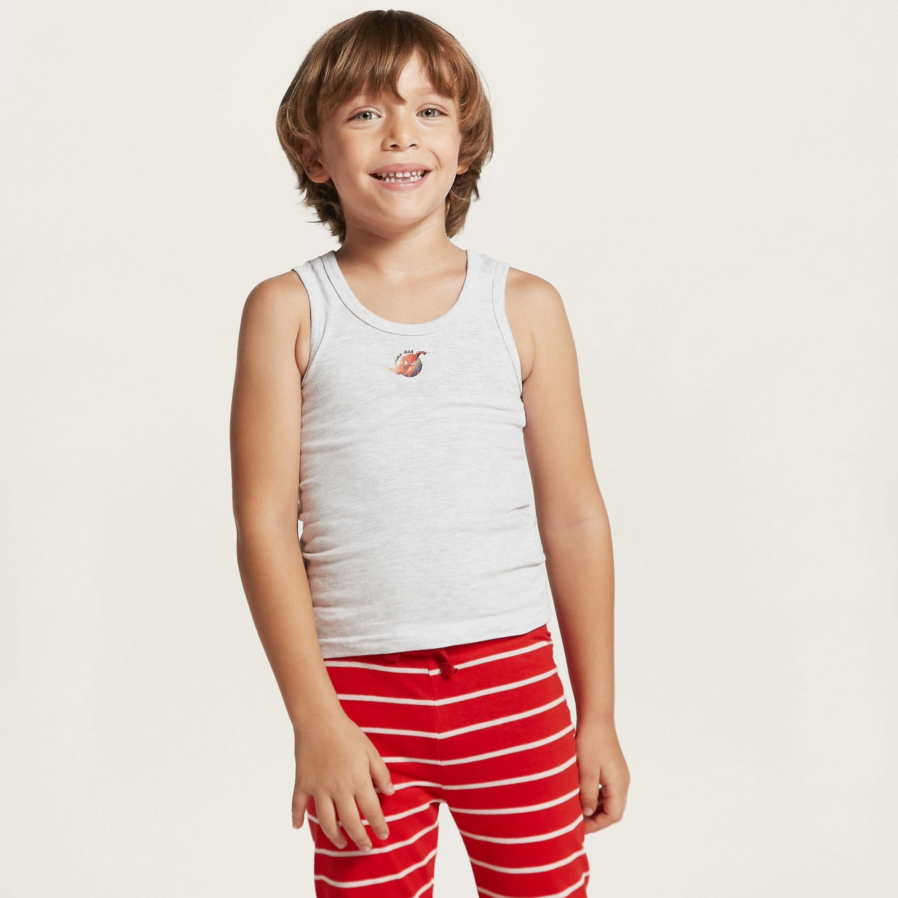 Buy Spider Man Print Vest Set of 3 Online for Boys Centrepoint