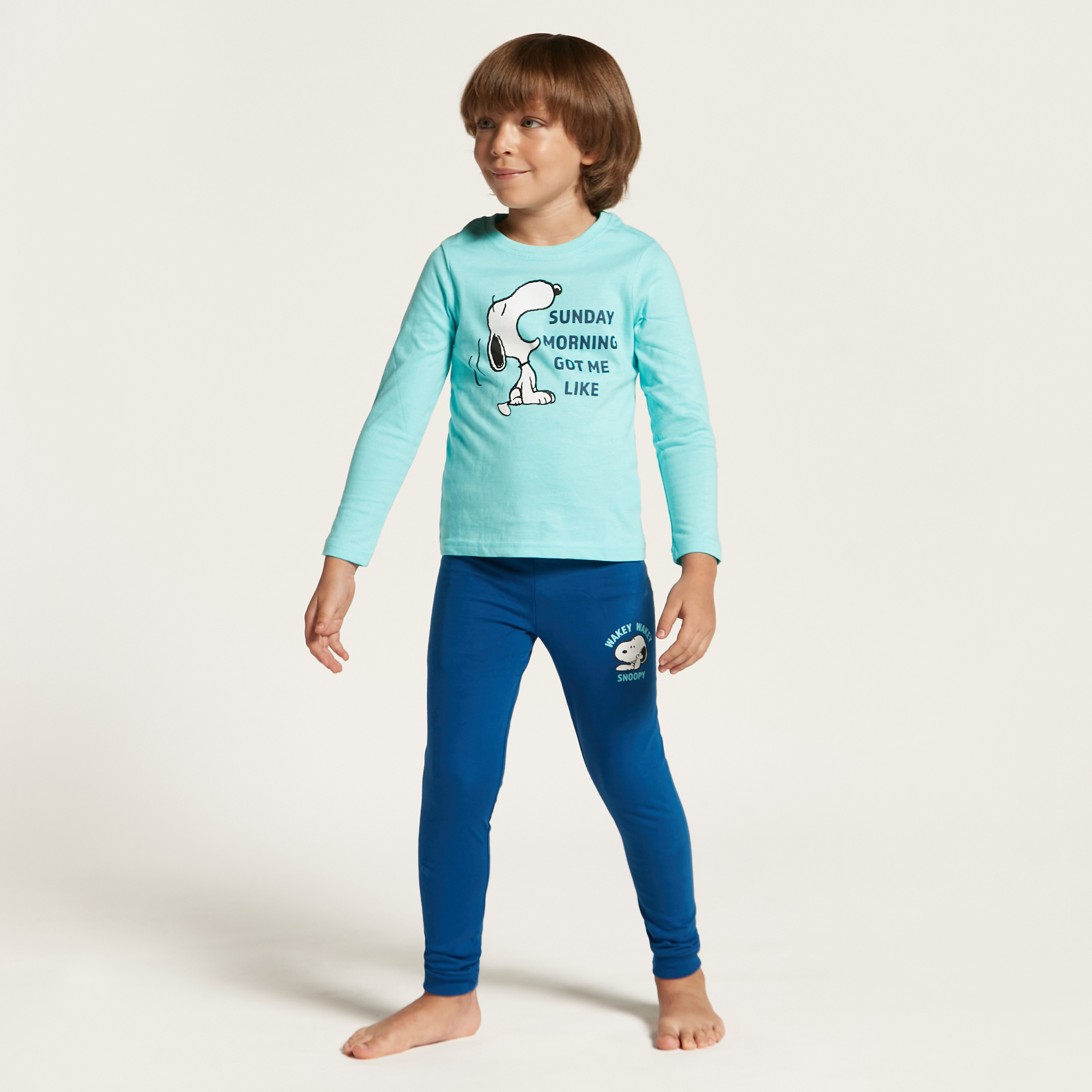 Boys best sale peanuts pajamas