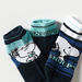 Snoopy Print Ankle Length Socks with Elasticated Hem - Set of 3-Socks-thumbnailMobile-2