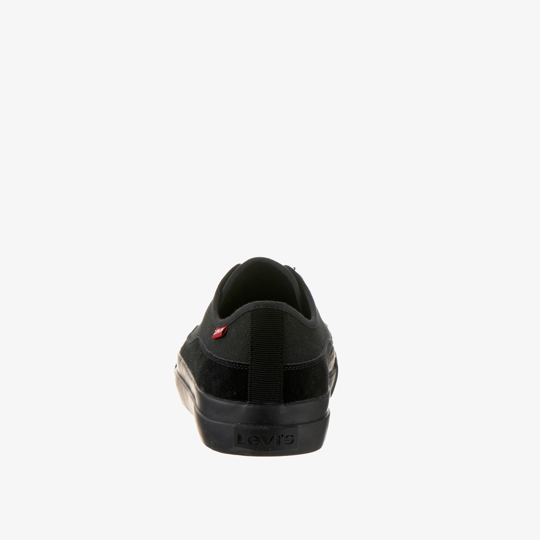 حذاء رياضي ليفي أسود ذاتي التصميم مع إغلاق برباط-men-shoes-sneakers-image-3