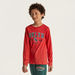 Juniors Printed Round Neck T-shirt and Pyjama - Set of 2-Nightwear-thumbnailMobile-6