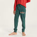 Juniors Printed Round Neck T-shirt and Pyjama - Set of 2-Nightwear-thumbnailMobile-7