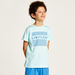 Juniors Printed Crew Neck T-shirt and Shorts Set-Nightwear-thumbnail-2
