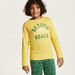 Juniors Printed Long Sleeves T-shirt and Pyjama Set-Nightwear-thumbnail-2