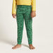 Juniors Printed Long Sleeves T-shirt and Pyjama Set-Nightwear-thumbnailMobile-3