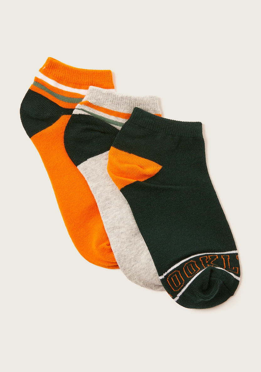 Juniors Solid Socks - Set of 3-Socks-image-1