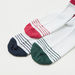 Juniors Panelled Ankle Length Socks - Set of 3-Socks-thumbnail-3