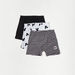 Disney Mickey Mouse Print Boxers with Elasticated Waistband - Set of 3-Boxers and Briefs-thumbnailMobile-0
