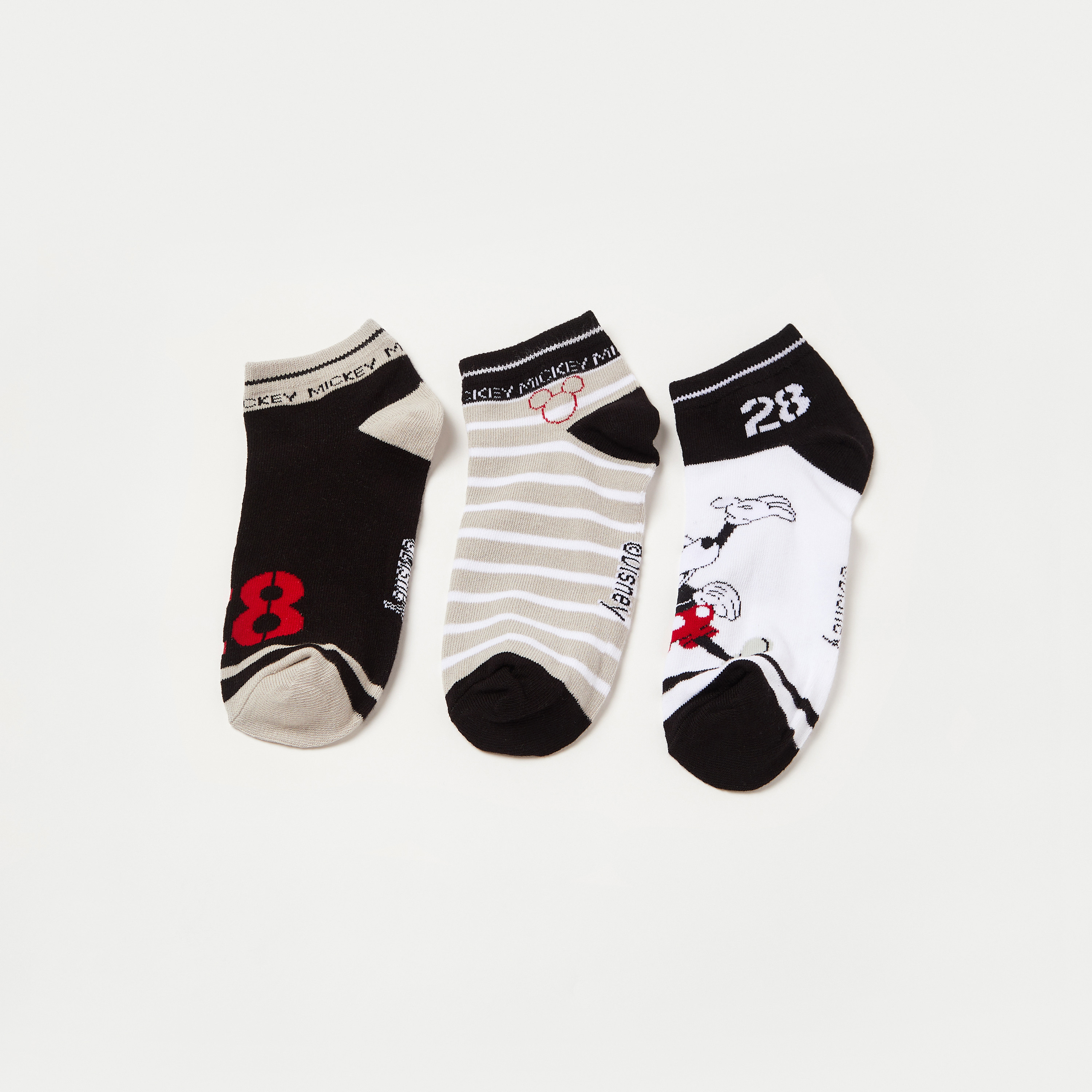 Disney Printed Socks - Set of 3-boys-accessories-socks-image-1