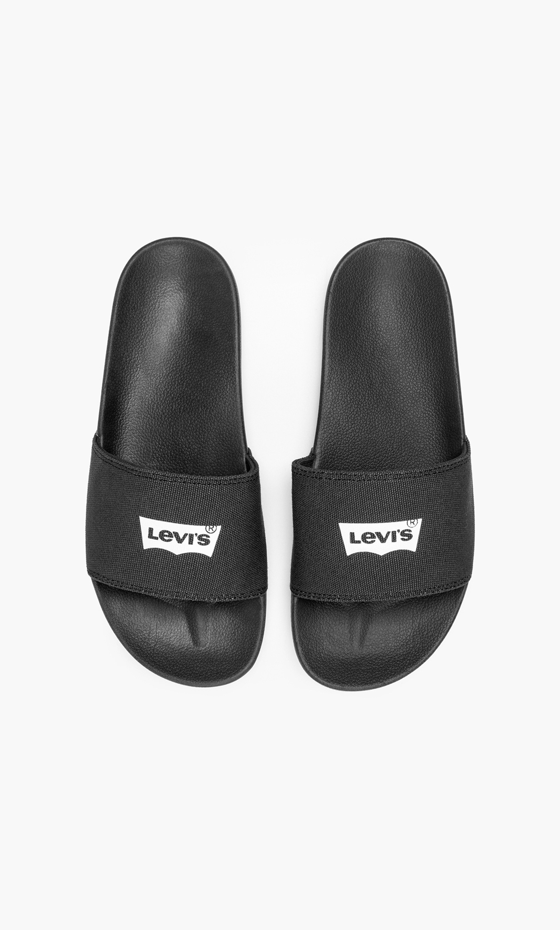 سلايدز كاجوال من ليفايز ذٰو جون باتوينج بشعار للنساء-women-shoes-flipflopsandslides-image-3