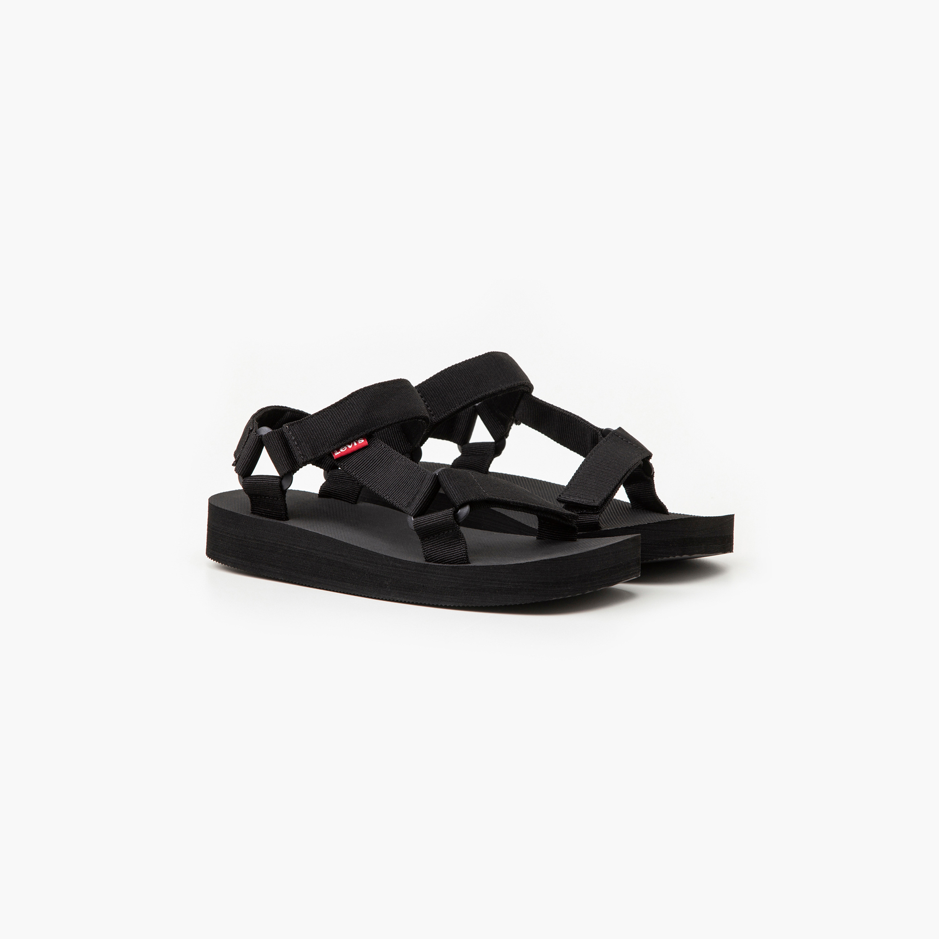 Levis Cadys Low Women Sandals with Velcro Closure D53130007-women-shoes-sandals-flats-image-1