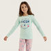 Juniors Long Sleeve T-shirt and Pyjamas - Set of 2-Nightwear-thumbnail-1
