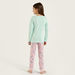 Juniors Long Sleeve T-shirt and Pyjamas - Set of 2-Nightwear-thumbnail-4