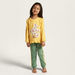 Juniors Floral Print Long Sleeve T-shirt and Pyjama Set-Nightwear-thumbnail-0