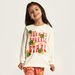 Juniors Printed Long Sleeve T-shirt and Pyjama Set-Nightwear-thumbnail-2