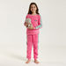 Juniors Textured Crew Neck T-shirt and Pyjama Set-Nightwear-thumbnail-0