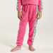 Juniors Textured Crew Neck T-shirt and Pyjama Set-Nightwear-thumbnail-2