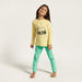 Juniors Printed Long Sleeve T-shirt and Pyjama Set-Nightwear-thumbnailMobile-1