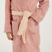 Juniors Textured Bathrobe with Hood and Belt Tie-Ups-Towels and Flannels-thumbnailMobile-3
