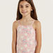 Juniors Printed Camisole with Lace Detail - Set of 3-Vests-thumbnail-2