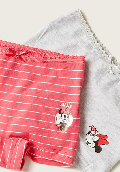 Disney Minnie Mouse Print Boxers - Set of 2