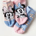 Disney Minnie Mouse Print Ankle Length Socks - Set of 3-Socks-thumbnail-1