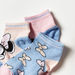 Disney Minnie Mouse Print Ankle Length Socks - Set of 3-Socks-thumbnailMobile-2