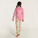 Juniors Cat Print Long Sleeves T-shirt and Pyjama Set-Nightwear-thumbnailMobile-5