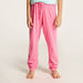 Juniors Printed Round Neck T-shirt and Pyjama Set-Clothes Sets-thumbnail-3