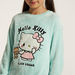 Sanrio Hello Kitty Embroidered Night Dress with Long Sleeves-Nightwear-thumbnailMobile-2