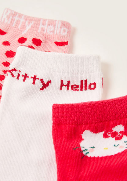 Sanrio Hello Kitty Print Socks - Set of 3
