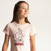 Bambi Print Short Sleeve T-shirt and Pyjama Set-Nightwear-thumbnailMobile-1
