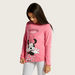 Minnie Mouse Print Long Sleeve T-shirt and Pyjama Set-Nightwear-thumbnailMobile-2
