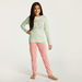 Dumbo Print Long Sleeve T-shirt and Pyjama Set-Nightwear-thumbnailMobile-1