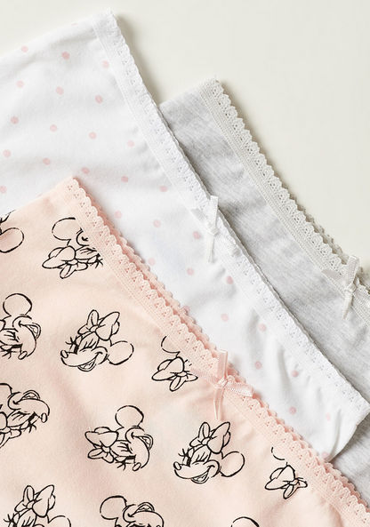 Disney Minnie Mouse Print Boxers - Set of 3-Panties-image-1