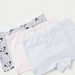 Disney Minnie Mouse Printed Boxers with Elasticated Waistband - Set of 3-Panties-thumbnailMobile-1