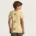 Juniors All Over Print T-shirt with Crew Neck and Short Sleeves-T Shirts-thumbnail-3