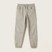 Juniors Solid Pants with Drawstring Closure-Pants-thumbnail-0