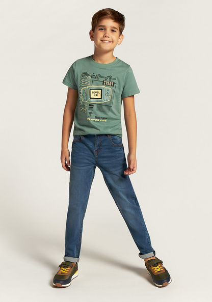 Juniors Boys' Slim Fit Jeans -Jeans-image-0
