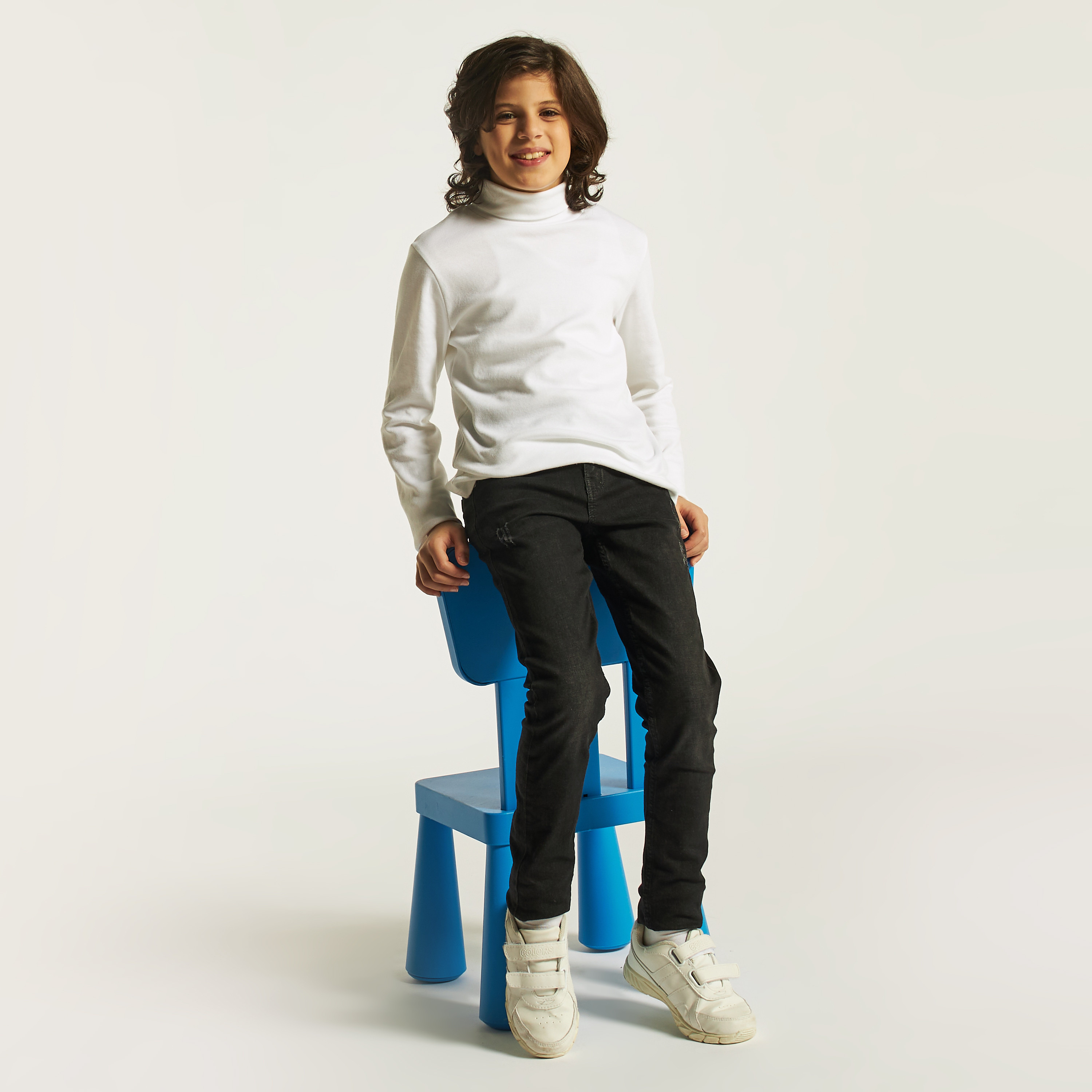 Juniors Boys' Skinny Fit Jeans-boys-clothing-bottoms-jeans-image-1