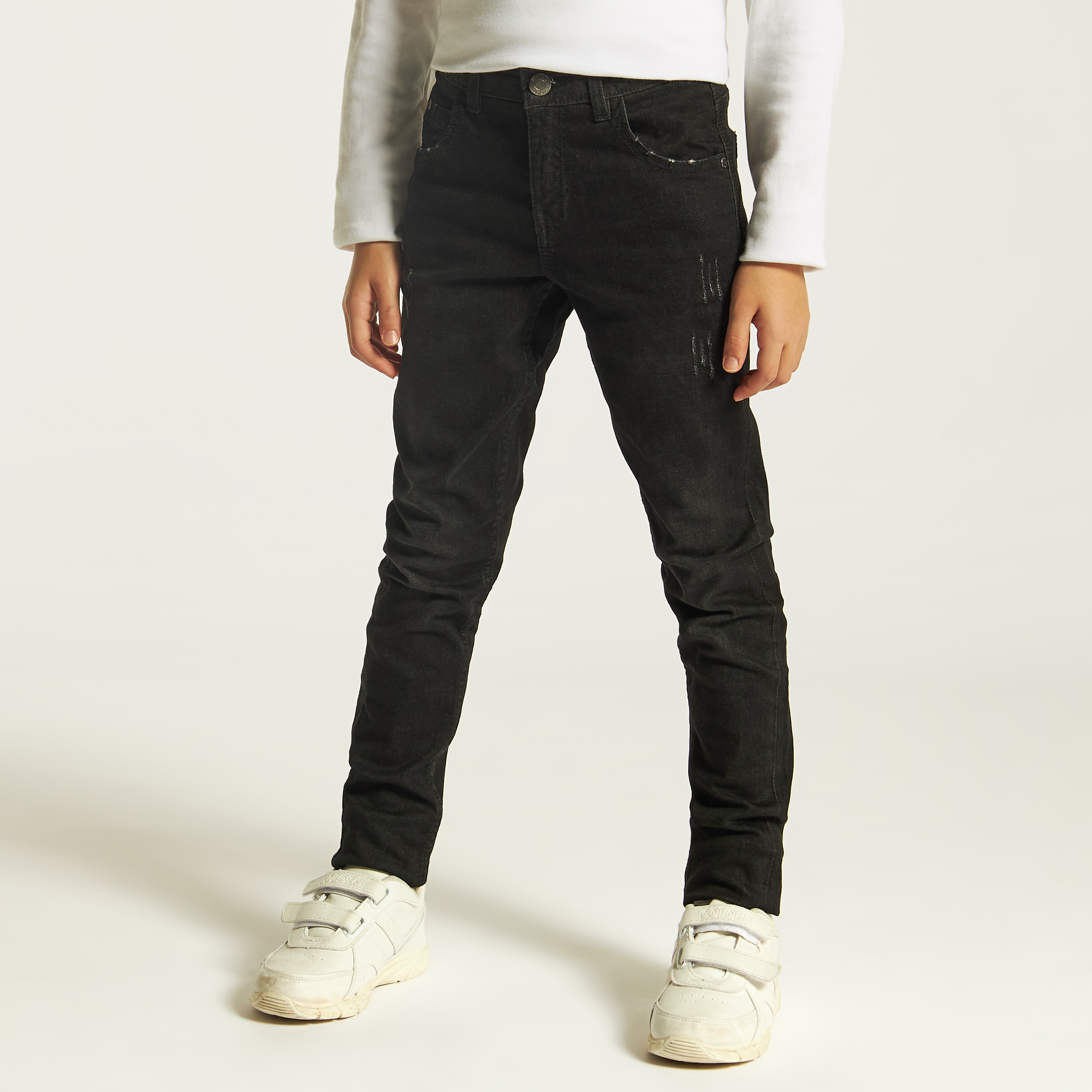 Juniors Boys' Skinny Fit Jeans-boys-clothing-bottoms-jeans-image-2