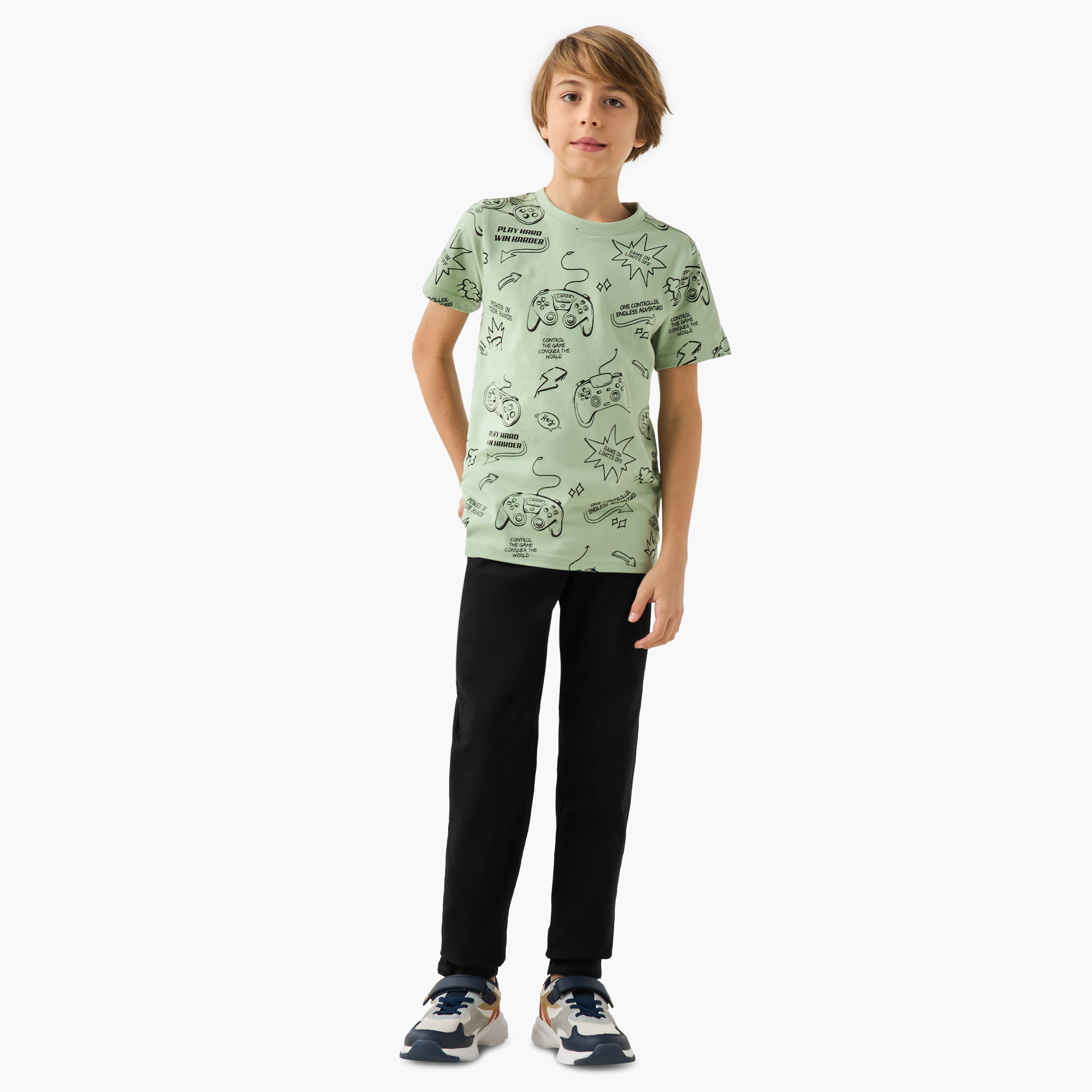 Juniors Boys' Slim Fit Jeans-boys-clothing-bottoms-jeans-image-2