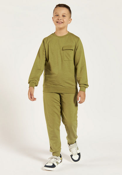 Juniors Full Length Jog Pants with Elasticised Drawstring and Pockets