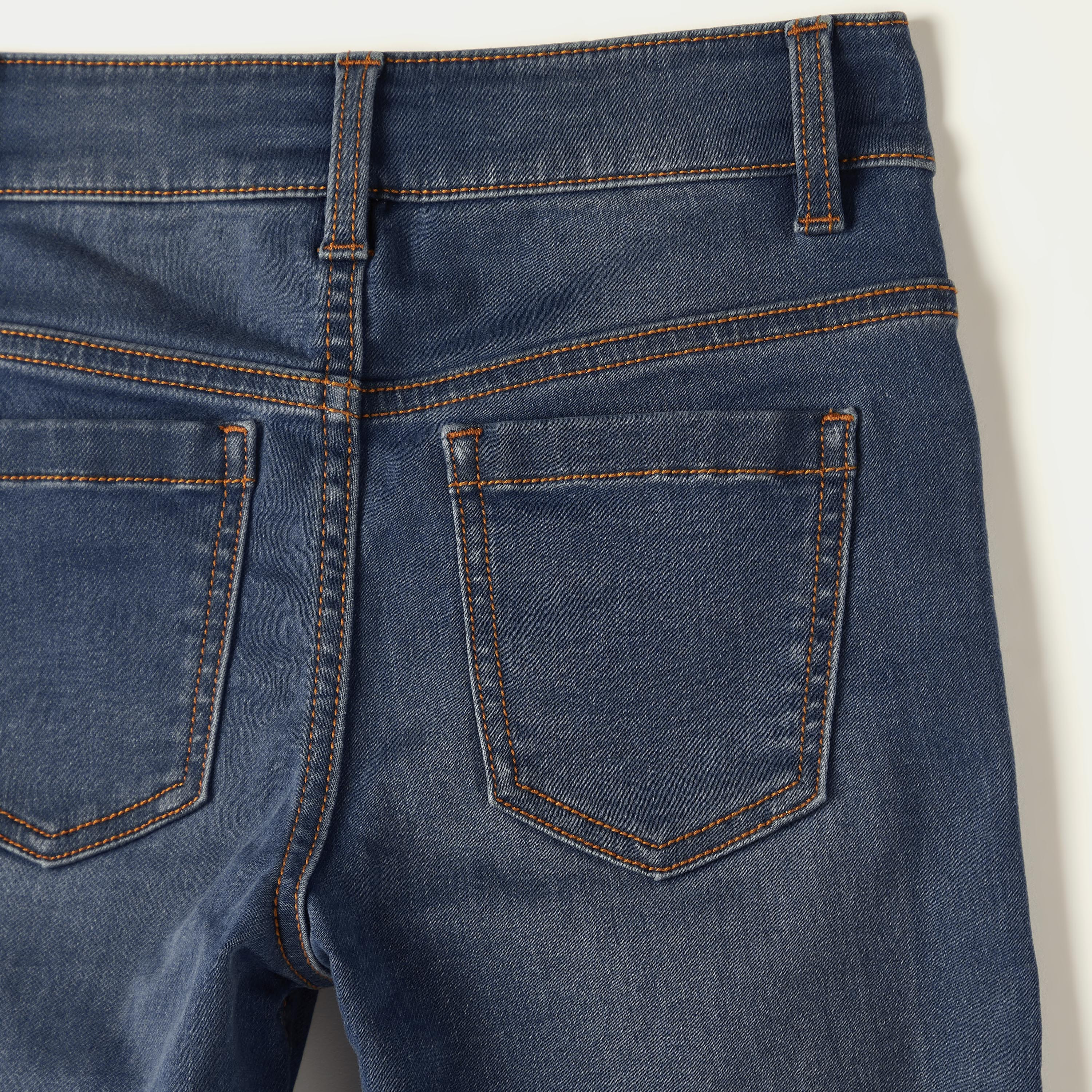 Juniors Solid Jeans with Button Closure and Pockets-boys-clothing-bottoms-jeans-image-3
